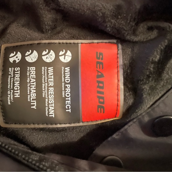 NEW Snowverb Searipe Women’s black snowpants, size medium - Picture 4 of 4